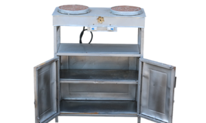 Box-type Double Burner Resistor Stove