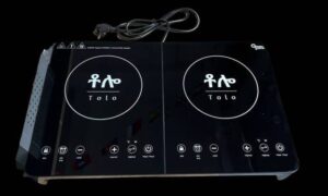Tolo 2000W+1500W Induction Stove / ቶሎ 2000W+1500W ሃይል ቆጣቢ ምድጃ