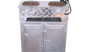 Box-type Double Burner Resistor Stove