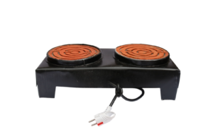 Double Burner Electric Resistor Stove